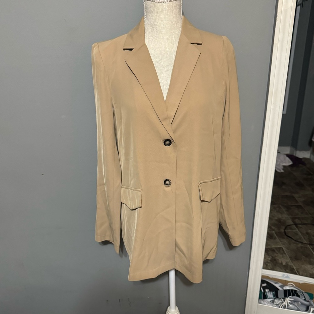 Altard state tan lined blazer